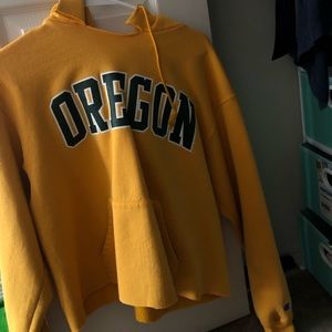 Oregon cropped hoodie